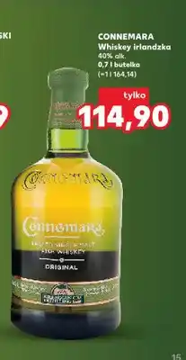 Kaufland Whiskey irlandzka Connemara oferta