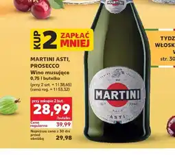 Kaufland Wino musujące Martini Prosecco oferta