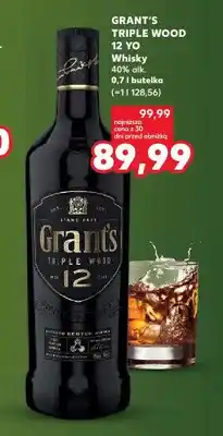 Kaufland Whisky Grant's Triple Wood 12 YO oferta