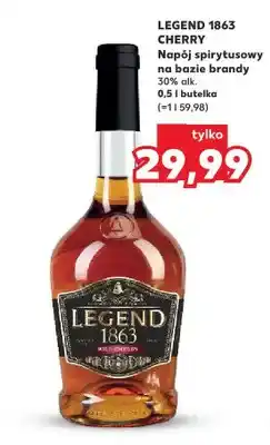Kaufland Napój spirytusowy na bazie brandy Legend 1863 Cherry oferta