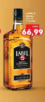 Kaufland Whisky Label 5 oferta