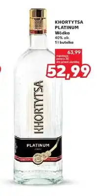 Kaufland Wódka Khortytsa Platinum oferta