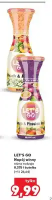 Kaufland Napój winny Let's Go Peach & Jasmine oferta
