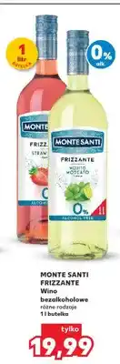 Kaufland Wino bezalkoholowe Monte Santi Frizzante Strawberry oferta