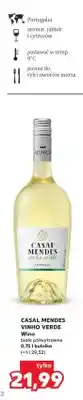 Kaufland Wino białe półwytrawne Casal Mendes Vinho Verde oferta