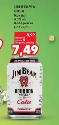 Kaufland Koktajl Jim Beam & Cola oferta