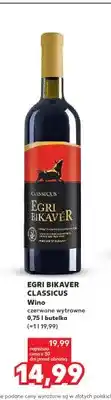 Kaufland Wino czerwone wytrawne Egri Bikavér Classicus oferta