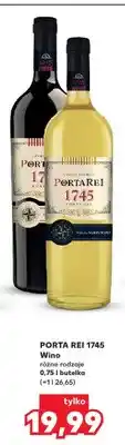 Kaufland Wino czerwone Porta Rei 17 oferta