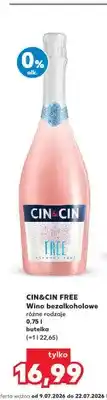 Kaufland Wino bezalkoholowe CIN&CIN Free oferta