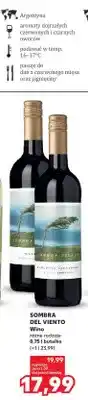 Kaufland Wino czerwone Sombra del Viento Malbec oferta