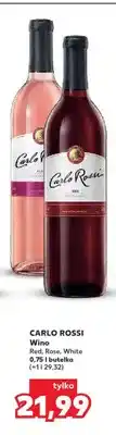 Kaufland Wino czerwone Carlo Rossi Red oferta