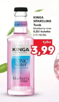 Kaufland Tonik Kinga Sparclino blueberry-rose oferta