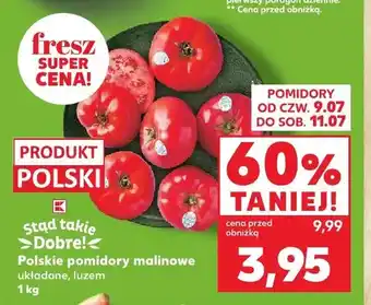 Kaufland Polskie pomidory malinowe oferta