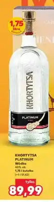 Kaufland Wódka Khortytsa Platinum oferta