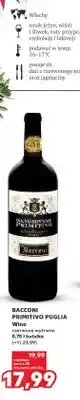 Kaufland Wino czerwone wytrawne Bacconi Primitivo Puglia oferta