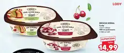 Kaufland Lody Jak Dawniej biała czekolada z malinami Bracia Koral oferta