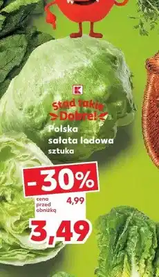 Kaufland Sałata lodowa polska oferta