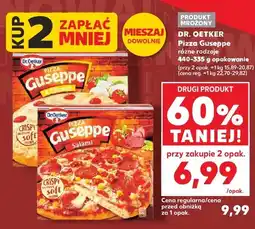 Kaufland Pizza Guseppe Cztery Sery Dr. Oetker oferta