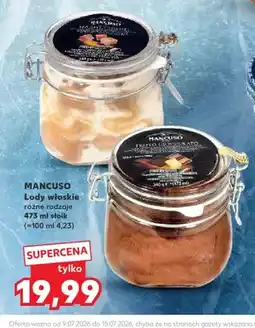 Kaufland Lody włoskie Triplo Cioccolato Mancuso oferta