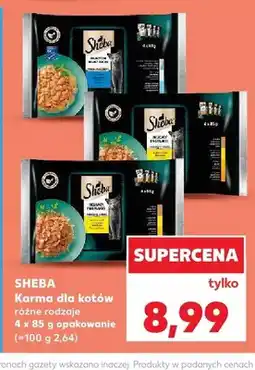 Kaufland Karma dla kotów Sheba oferta