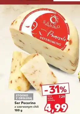 Kaufland Ser Pecorino z czerwonym chili Sacco Primosole oferta
