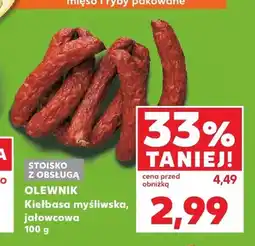 Kaufland Kiełbasa jałowcowa Olewnik oferta
