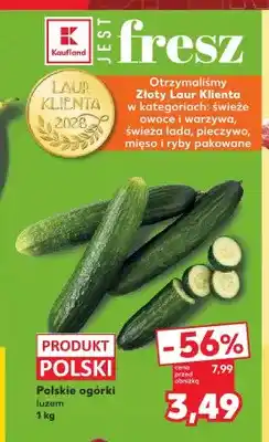 Kaufland Ogórki polskie oferta