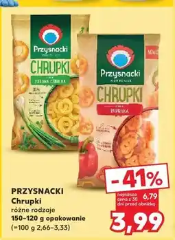 Kaufland Chrupki Przysnacki o smaku zielonej cebulki oferta
