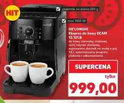 Kaufland Ekspres do kawy De'Longhi ECAM 12,121.B oferta