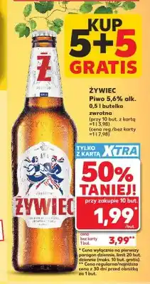Kaufland Piwo Żywiec oferta