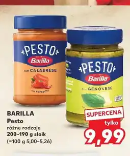Kaufland Pesto Genovese Barilla oferta