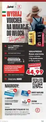 Kaufland Kawa ziarnista Segafredo Caffè Crema oferta