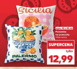 Kaufland Poszewka na poduszkę 40x40 cm oferta