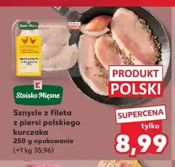 Kaufland Sznycle z fileta z piersi kurczaka Stoisko Mięsne polskie oferta