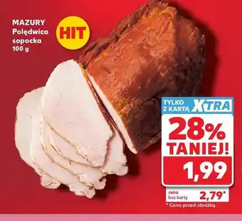 Kaufland Polędwica sopocka Mazury oferta