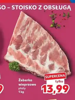 Kaufland Żeberka wieprzowe płaty oferta
