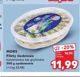 Kaufland Filety śledziowe kołobrzeskie Mors oferta