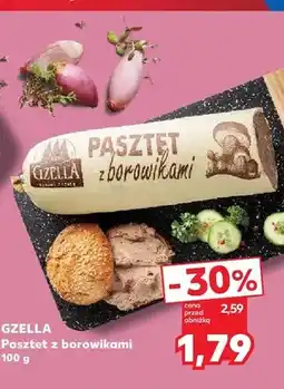 Kaufland Pasztet z borowikami Gzella oferta