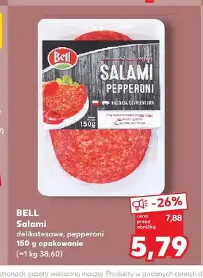 Kaufland Salami delikatesowe Bell oferta