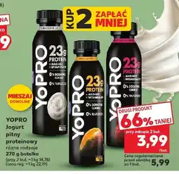 Kaufland Jogurt pitny proteinowy YoPro Stracciatella oferta