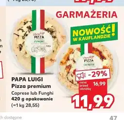 Kaufland Pizza premium Caprese Papa Luigi oferta