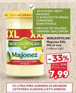 Kaufland Majonez Wielkopolski XXL oferta