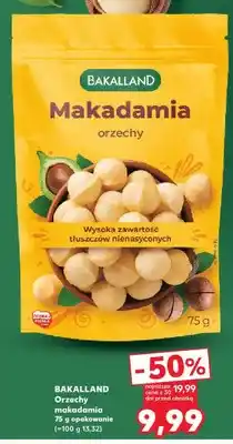 Kaufland Orzechy makadamia Bakalland oferta