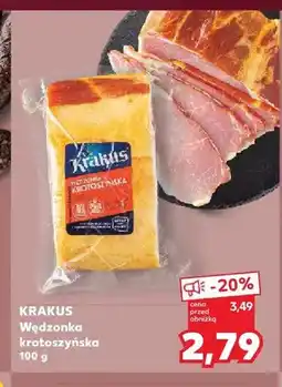 Kaufland Wędzonka krotoszyńska Krakus oferta