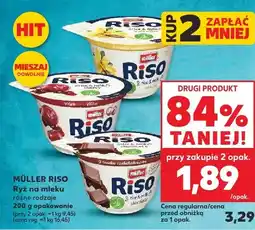 Kaufland Ryż na mleku Müller Riso o smaku waniliowym oferta