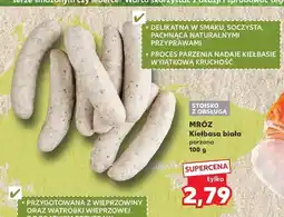 Kaufland Kiełbasa biała parzona Mróz oferta