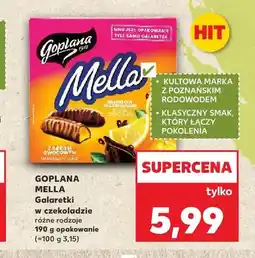 Kaufland Galaretki w czekoladzie Goplana Mella oferta