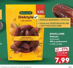 Kaufland Daktyle drylowane Bakalland XXL oferta