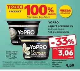 Kaufland Jogurt proteinowy stracciatella YoPro oferta