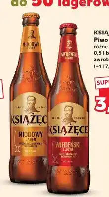 Kaufland Piwo Książęce Miodowy Lager oferta